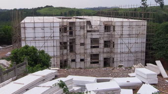 新型建材建佛寺,钢筋水泥都不用